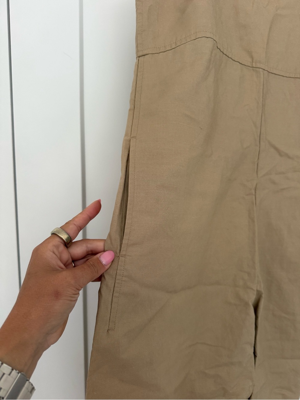 Uniqlo Linen Blend Jumpsuit - Picture 5 of 10